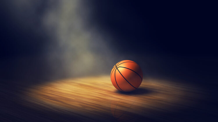 Basketball arena